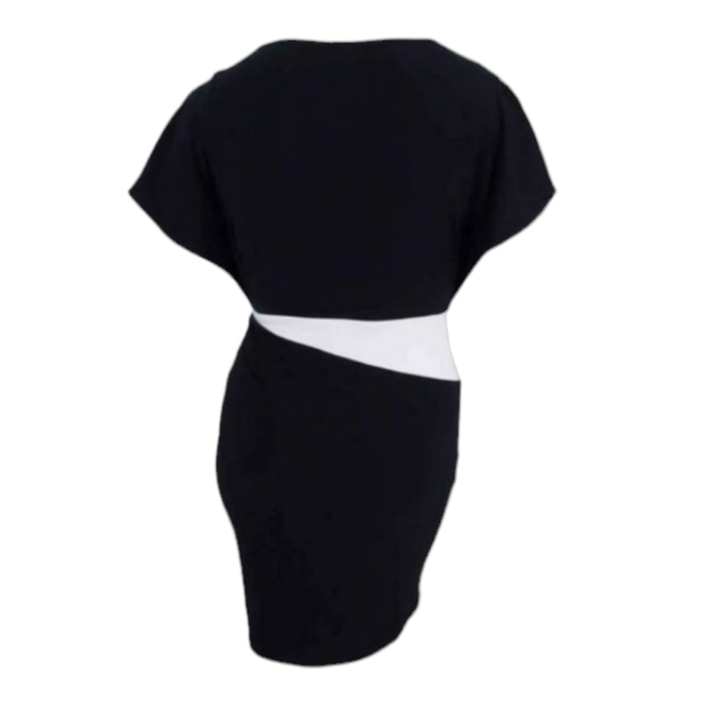 Lauren Ralph Lauren Women's Slit Flutter Sleeve Jersey Dress Size 14 - Picture 2 of 10